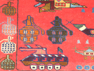 Illustration for article titled These Traditional-Style Afghani Rugs Were Inspired By Modern Warfare